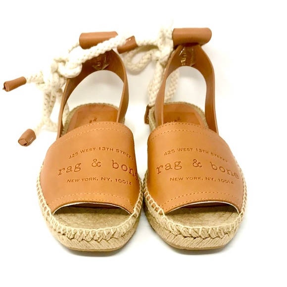 NWT Rag and Bone Leather Espadrille - Picture 9 of 11